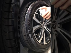 محصولات مراقبت از خودرو MSDS ژل براق کننده لاستیک آئروسل مبتنی بر آب کمیابی