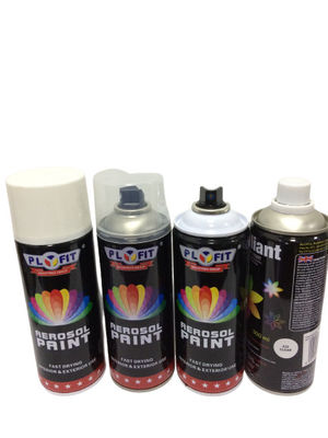 PLYFIT 400ml Car Spray Paint Non Toxic Quick Drying High Gloss REACH ISO ROHS Certificate