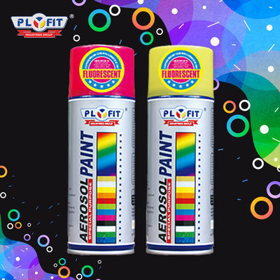 PLYFIT Metallic Aerosol Spray Paint LPG Propellant Wood Graffit Use
