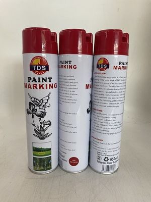 Fast Drying Line Marker Spray Paint OEM 650ml Good Flexibility