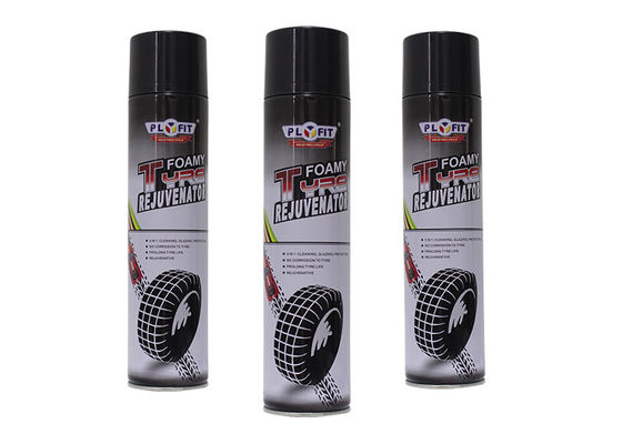 650ml Automotive Cleaning Products Tire Foam Cleaner Car Polish No Harm To Skin