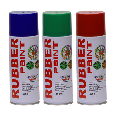 Aerosol Rubber Spray Paint / Plastic Dip Spray Fast Drying Anti -  Corrosion