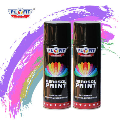 Metallic Acrylic Aerosol Paint Liquid Coating State For Metal / Wood / Glass