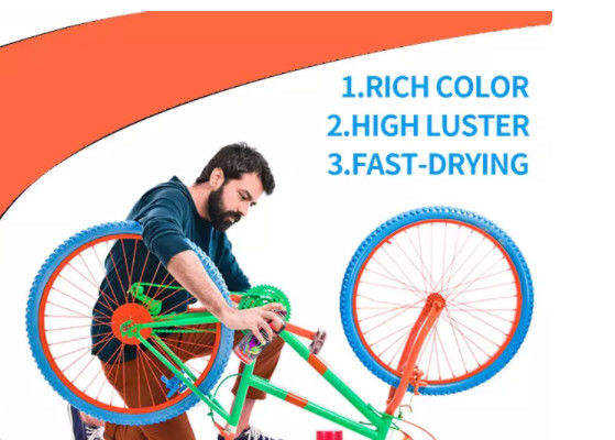 Low Smell Graffiti Aerosol Spray Paint Metallic Plastic Coating